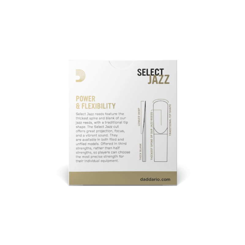 (Rico) Select Jazz Alto Saxophone Reeds, Paket