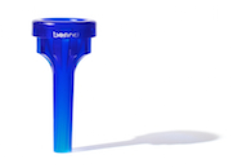 BRAND Trombone Mouthpiece 4A, large Shank, blue