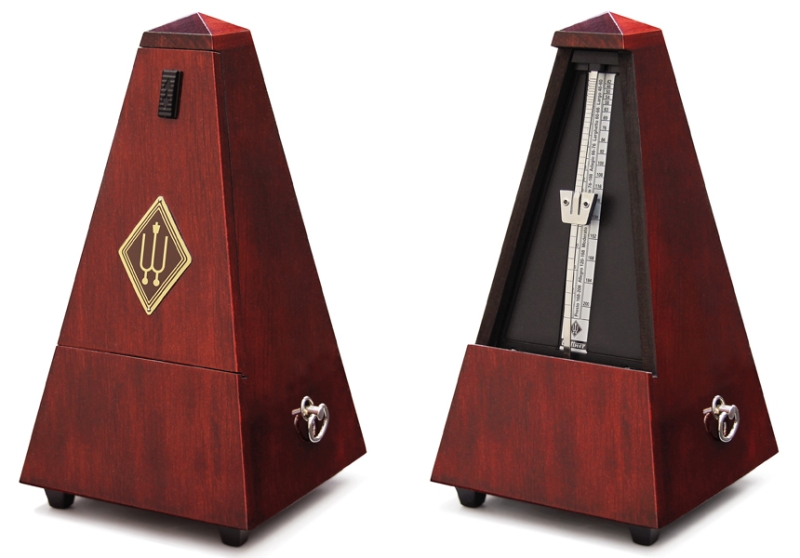 Wittner Metronome System Mälzel wooden casing, without bell